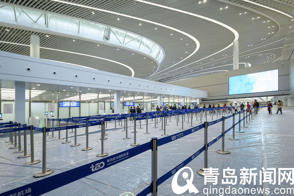 青岛胶东国际机场揭开面纱海量内景大片来啦
