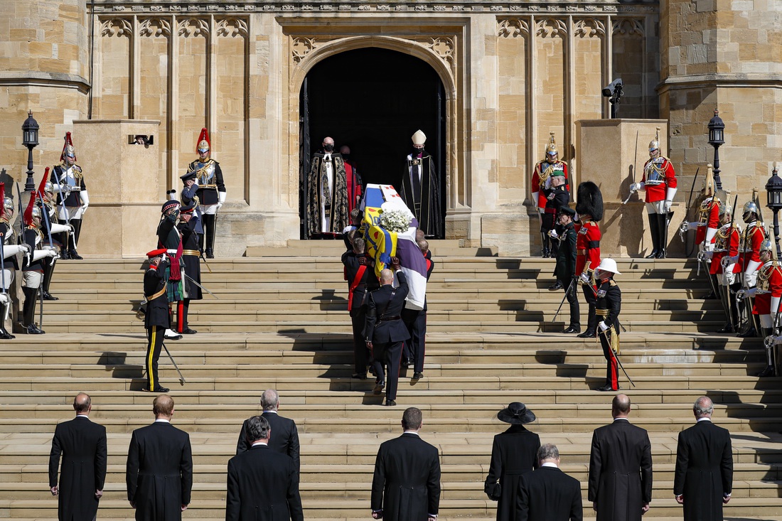 图集菲利普亲王葬礼举行我已经尽完了我的一份力