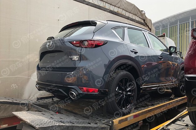 2021上海车展探馆:长安马自达cx-5黑骑士版实车