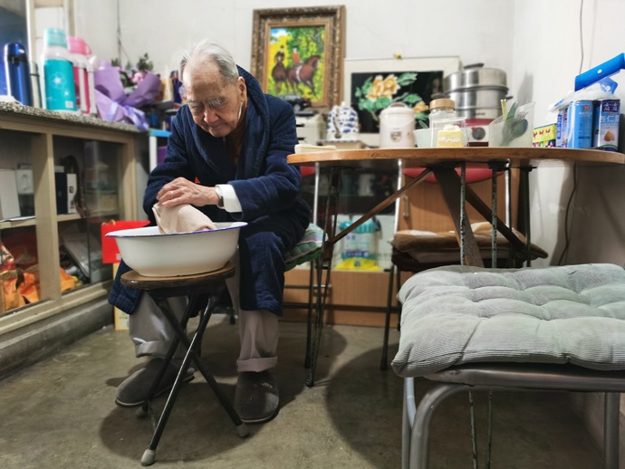 拜见百岁老人许渊冲先生