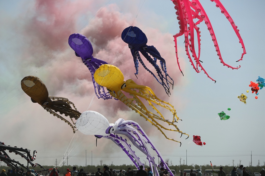 潍坊国际风筝会2022图片