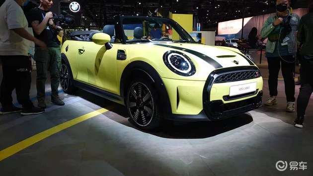 2021上海车展新一季mini敞篷版亮相