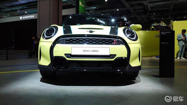 2021上海车展新一季mini敞篷版亮相