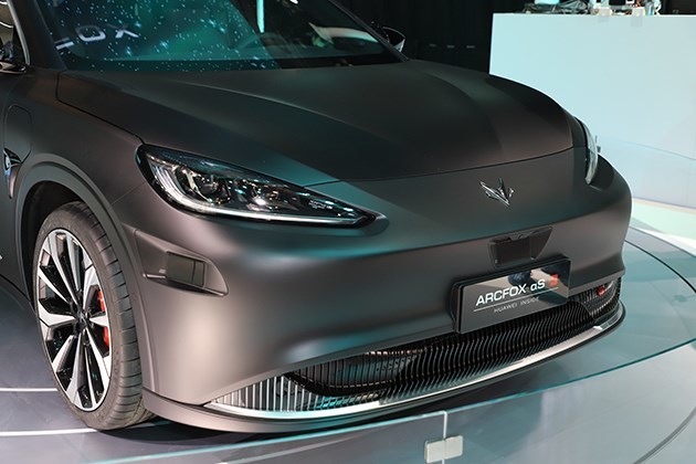 2021上海车展实拍强强联合的杰作实拍极狐阿尔法shi