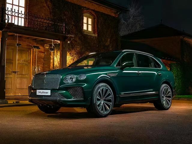 以绿色为主题的车——宾利mulliner添越插电混动特别版