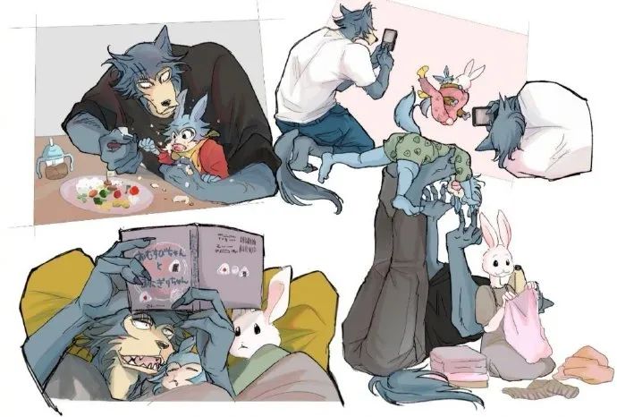 这组狼兔cp入股不亏!一脸痴汉笑给我嗑爆!__财经头条