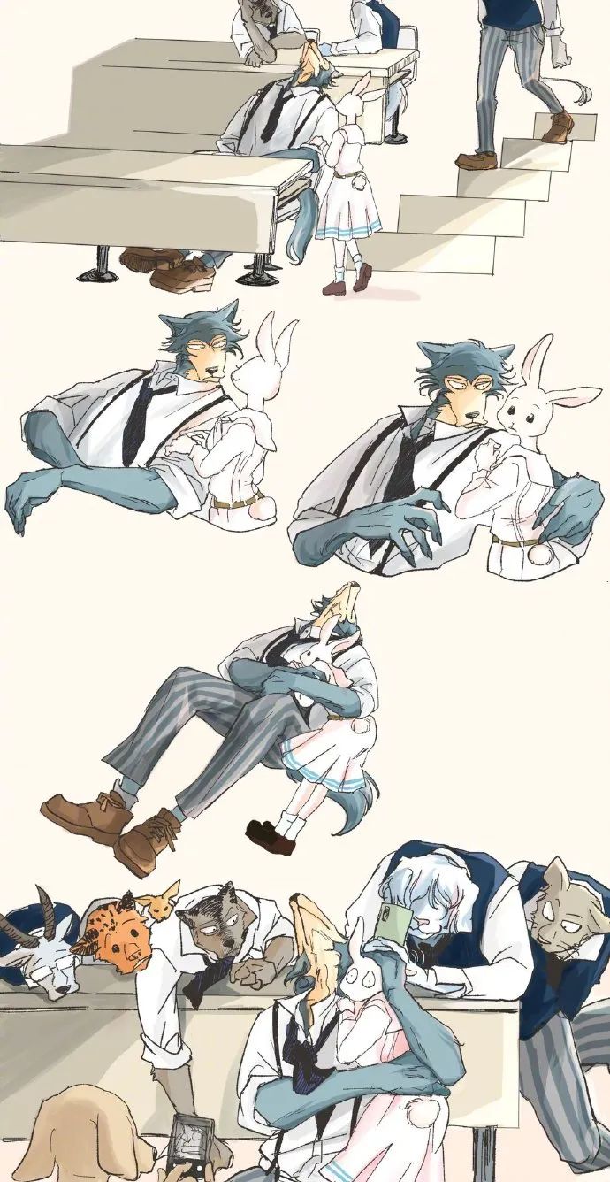 这组狼兔cp入股不亏!一脸痴汉笑给我嗑爆!__财经头条