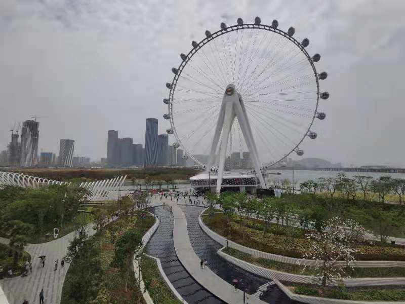 点亮湾区新地标!“湾区之光”摩天轮今起迎宾|深圳_新浪新闻