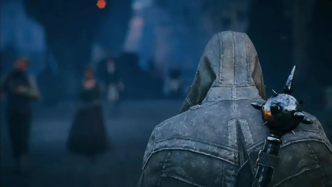 目标后隐于白色洪流之中;仍记得艾吉奥一袭白袍穿过圣殿骑士的阻隔,立