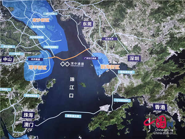 大湾区见闻深中通道2024年通车将助力湾区融合发展