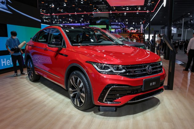 又见最美大众suv 实拍上汽大众途观x-新浪汽车
