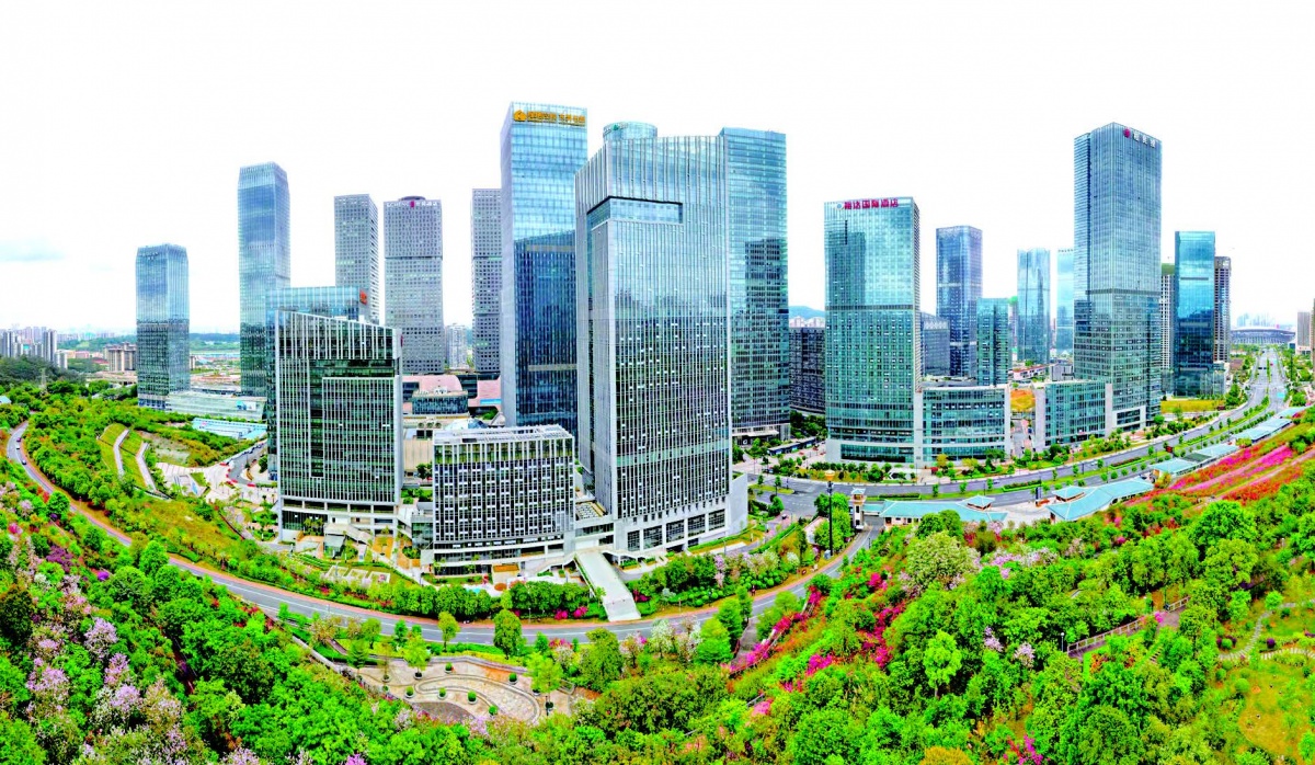 正文      五象新区总部基地(资料图片) 南宁晚报记者程勇可 摄