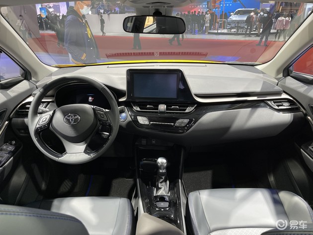 2021上海车展广汽丰田chr双擎公开内饰设计