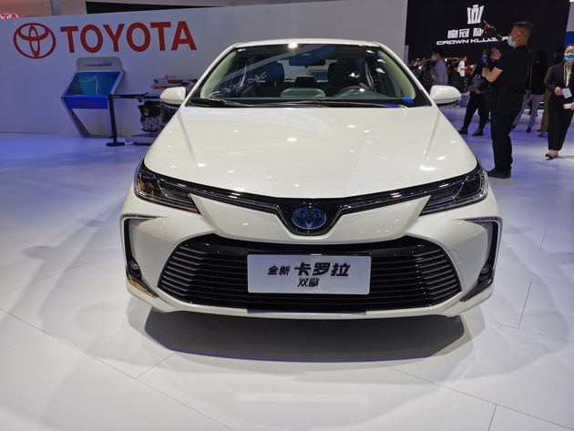 2021上海车展:实拍丰田卡罗拉
