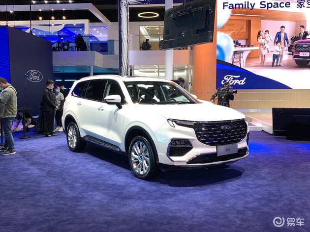 2012上海车展江铃福特领裕5座7座版上市售1698万起