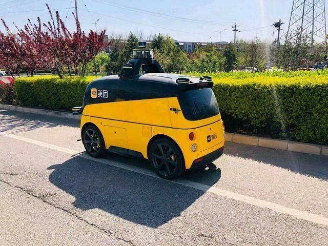 以后给你送外卖的可能是机器人无人配送车上新