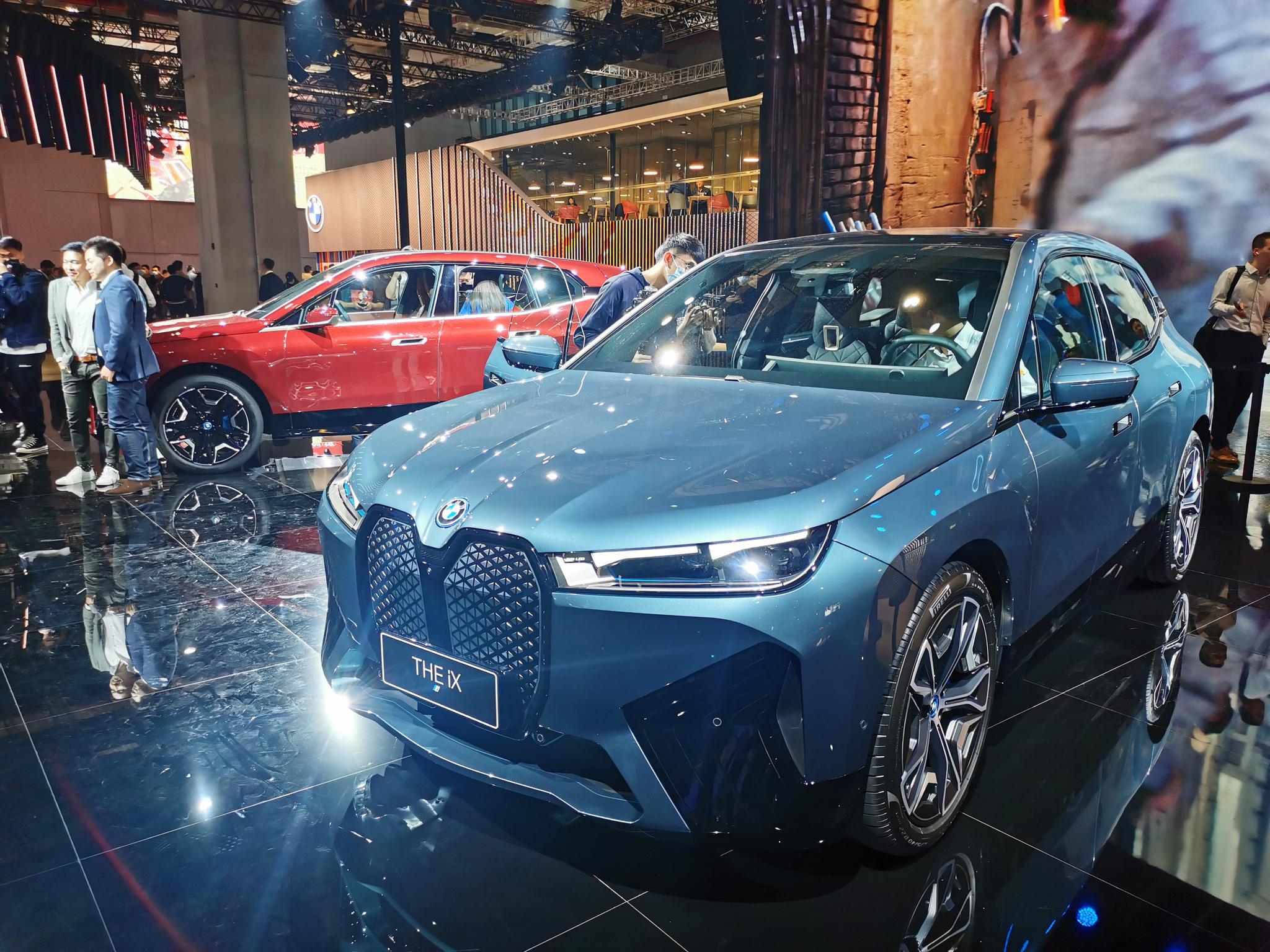 2021上海车展车展中的德系狠角色