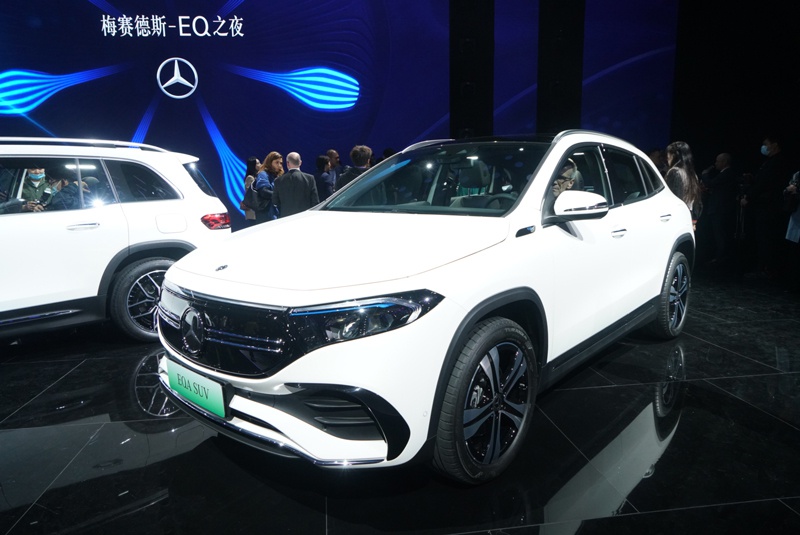 第二款国产电动车型 奔驰eqa中国首发
