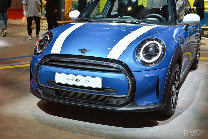 2021上海车展:新一代mini五门版