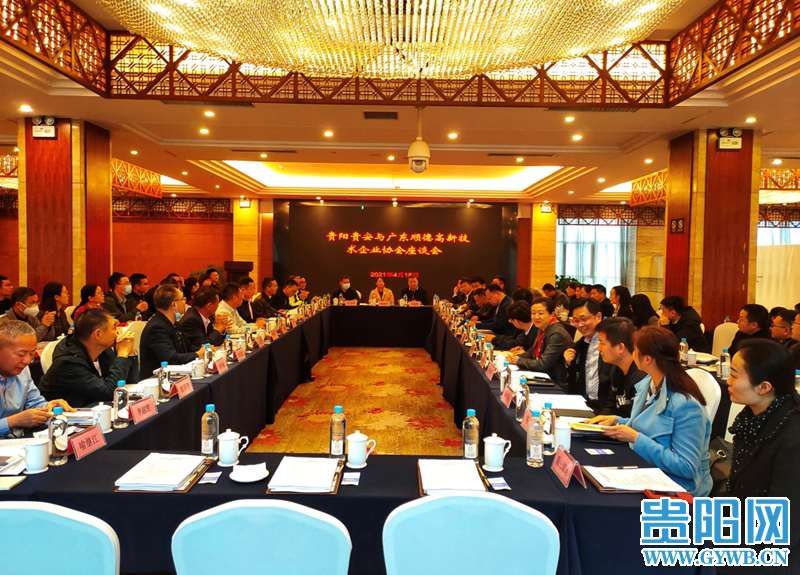 贵阳贵安与广东顺德高新技术企业协会举行座谈会