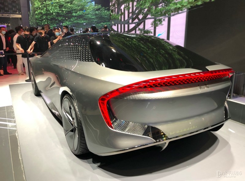 2021上海车展:红旗ev-concept概念车亮相