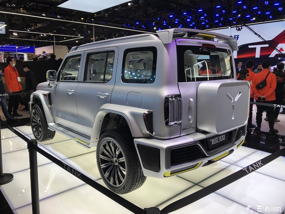 2021上海车展:坦克300超境汽车改装版(赛博朋克)亮相-新浪汽车