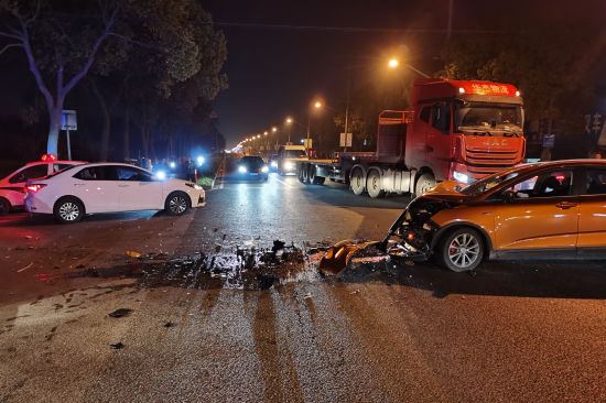 酒驾发生交通事故金山一男子被刑拘