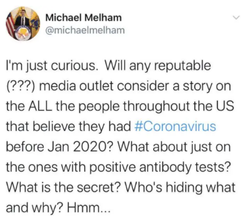 ��÷����ķ���罻ý�巢�ģ���ֻ�Ǻ��棬��û�и����ε�ý�屨��һ����Щ��Ϊ�Լ���2020��1��֮ǰ���Ѹ�Ⱦ�¹ڲ����������ˣ���ʲô����Ҫ������˭������������ʲô��ΪʲôҪ������