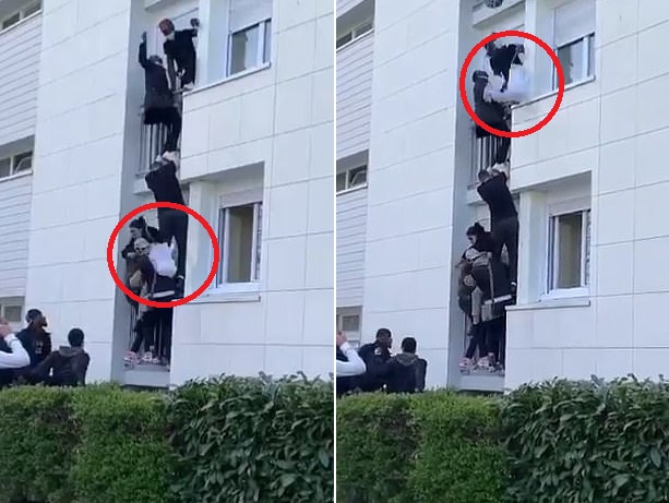 法国一名六个月大婴儿被从着火的公寓三楼扔下 掉在床垫上休闲区蓝鸢梦想 - Www.slyday.coM