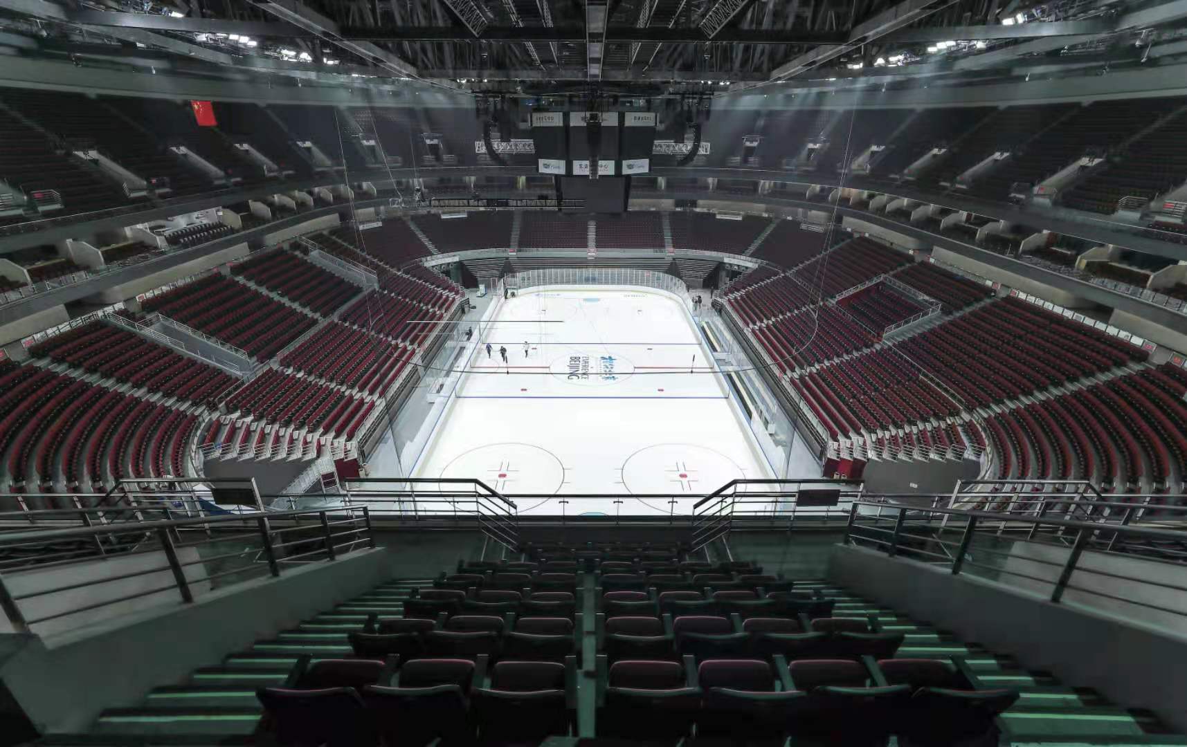 五棵松体育中心亮相多种黑科技