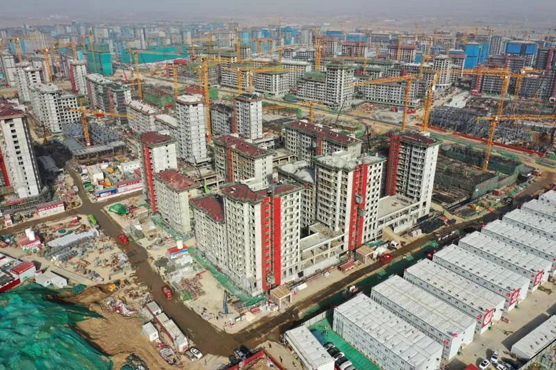 看这座“未来之城”！大规模建设全面提速，来跟记者一起走进“4岁”的雄安新区休闲区蓝鸢梦想 - Www.slyday.coM