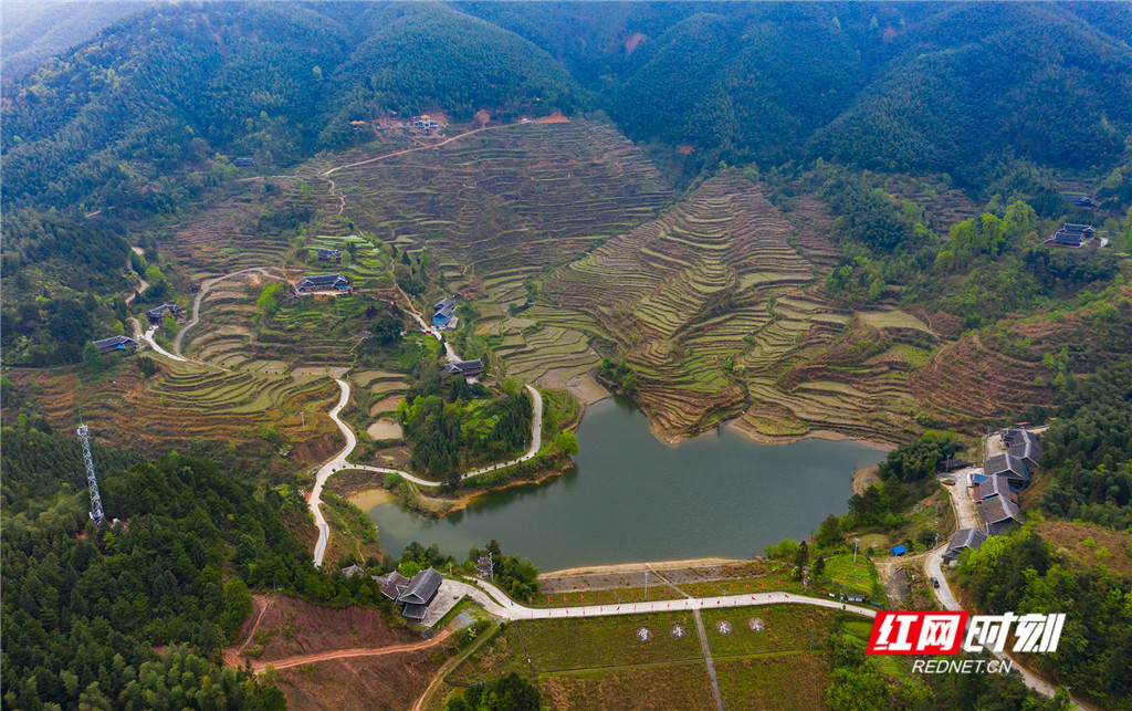 一脚踏四县的"三色"雪峰村|湖南_新浪新闻