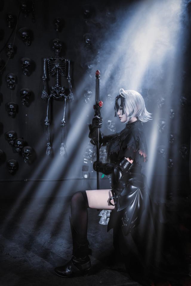 fgo黑贞德初始cosplay