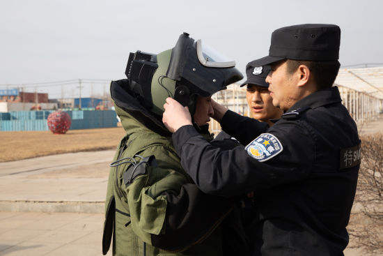 图集沈阳市公安局特警支队安检排爆中队