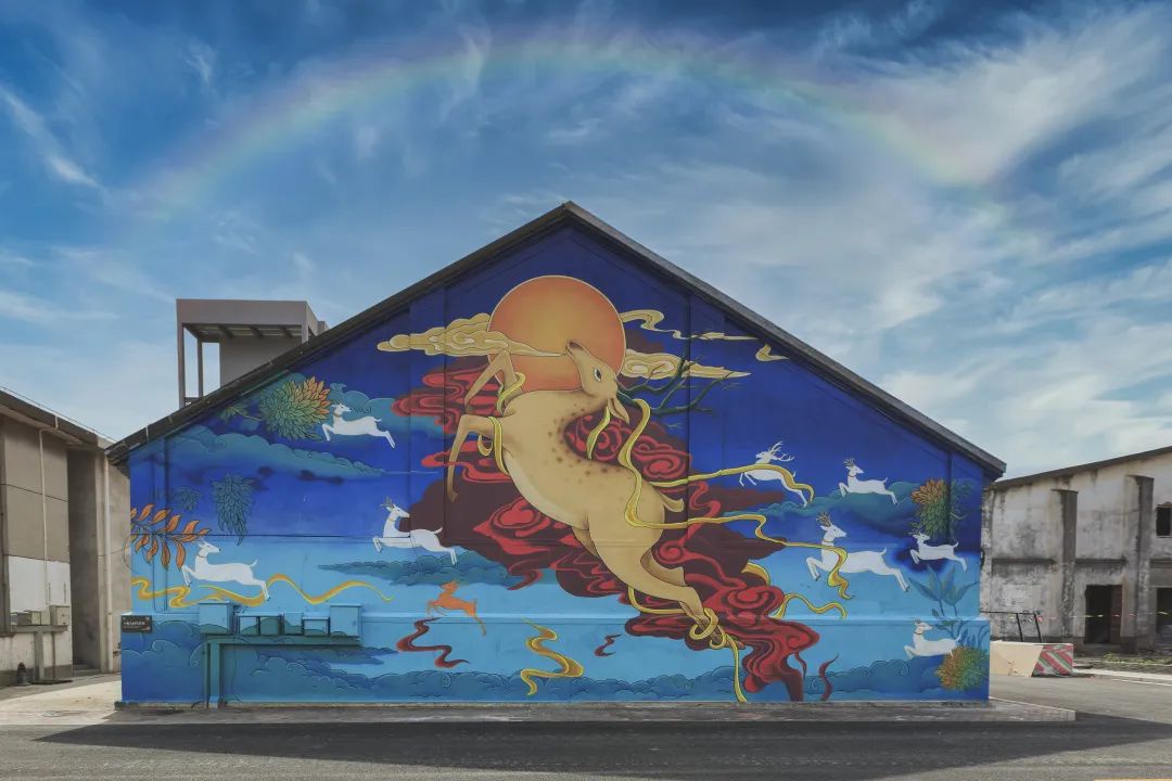 十鹿九回头涂鸦