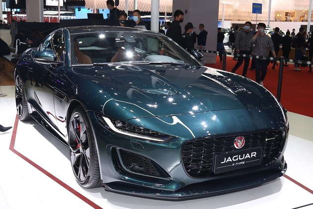 优雅型跑车典范 实拍捷豹f-type v6赛道传奇版-新浪汽车