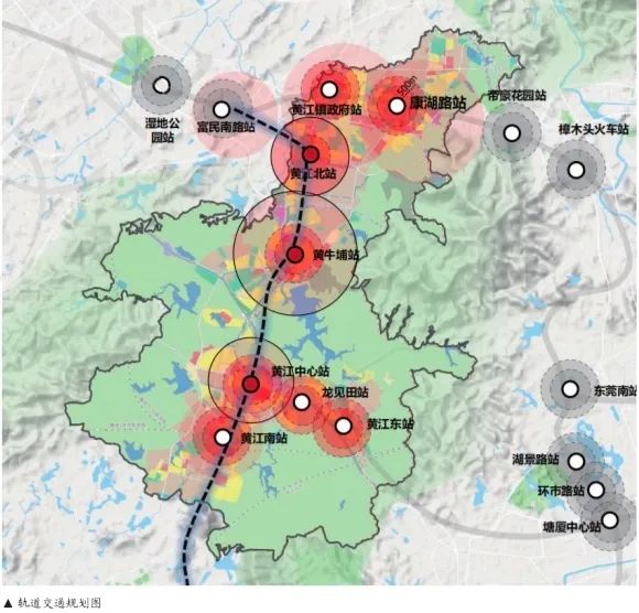 松山湖科学城的资源外溢,黄江镇计划整理利用约2000亩地,用于规划建设