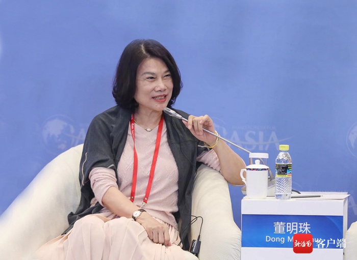 格力电器董事长兼总裁董明珠.图片来源:南海网 李庆芳/摄