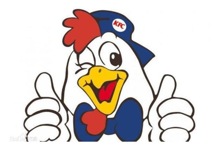 肯德基为中国小顾客专门设计了吉祥物"奇奇"(chicky).