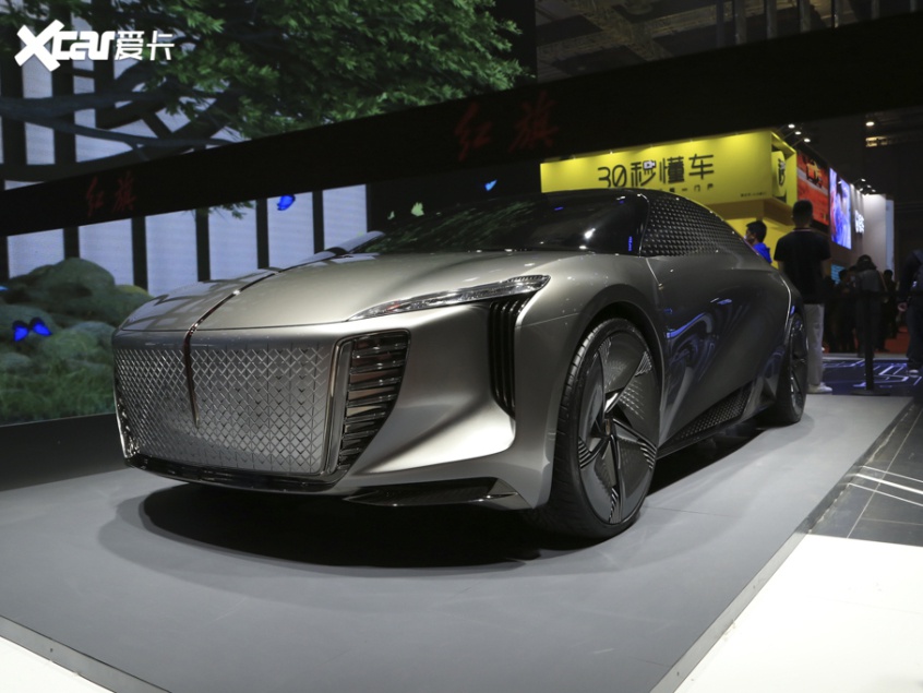 2021上海车展:红旗ev-concept正式亮相