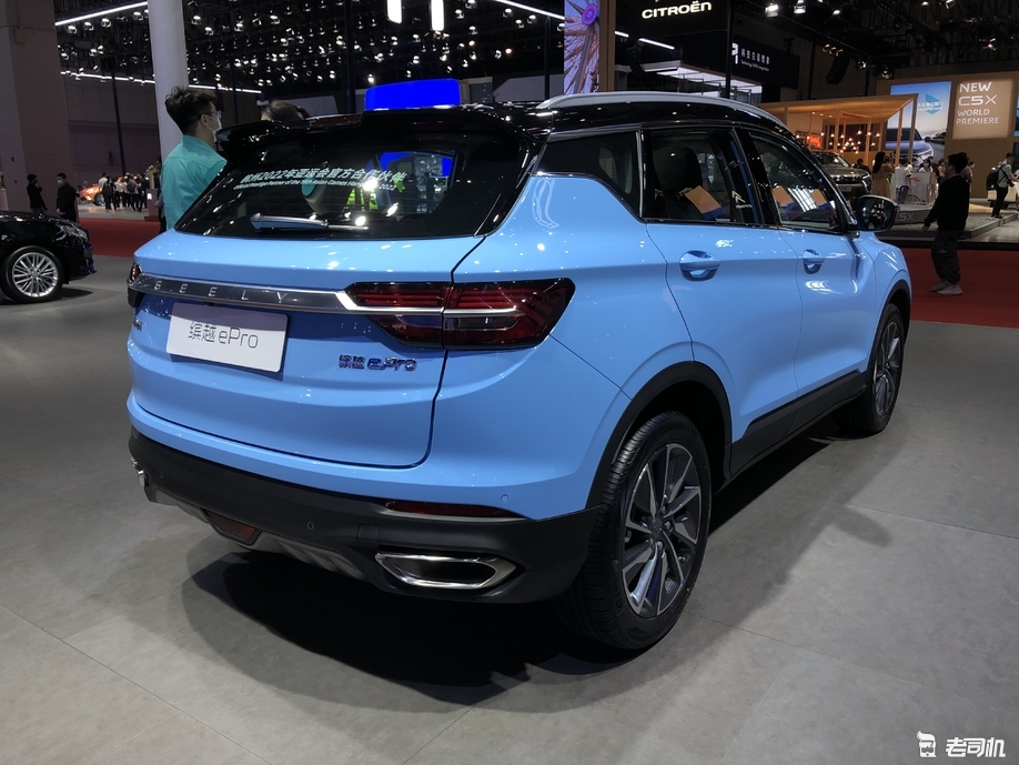 2021上海车展:吉利缤越epro新车色亮相
