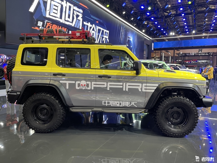 2021上海车展:坦克300中国顶火改装版发布-新浪汽车