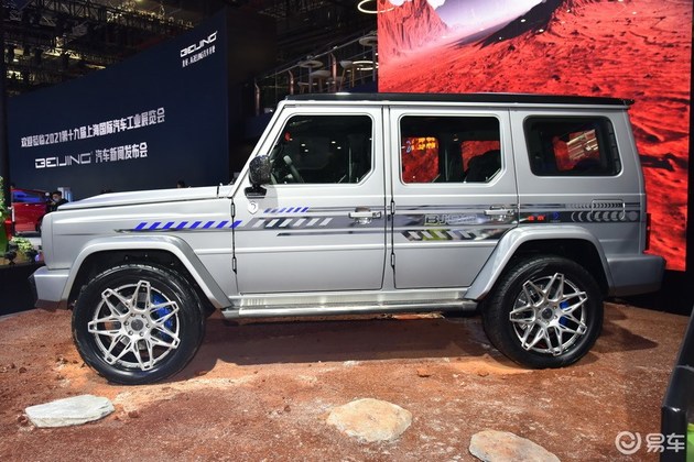 2021上海车展:北京越野bj80探月版亮相