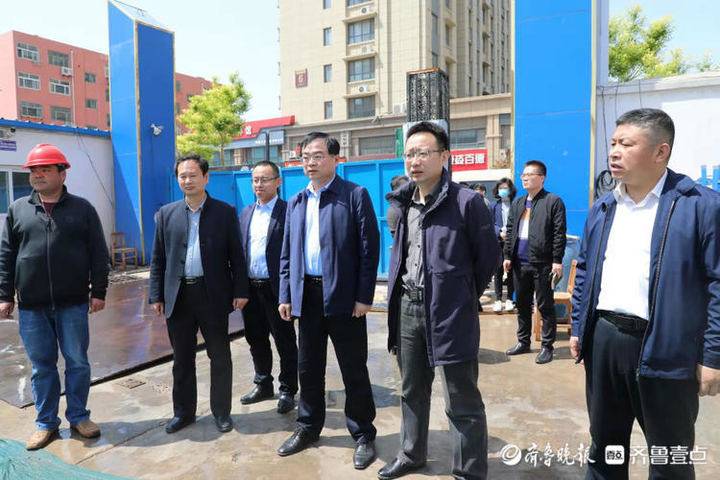 聊城市住建局督导检查城区老旧小区扬尘治理等工作