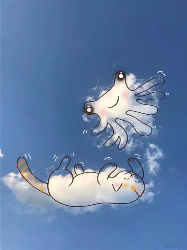 坚持画云600天的姑娘治愈了很多人