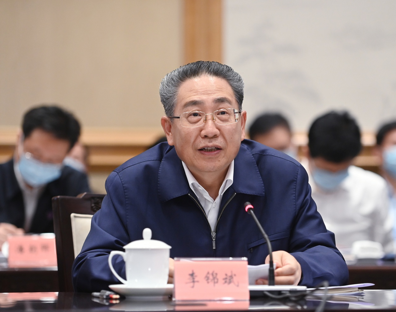 安徽省党政代表团来浙考察袁家军李锦斌郑栅洁王清宪参加座谈