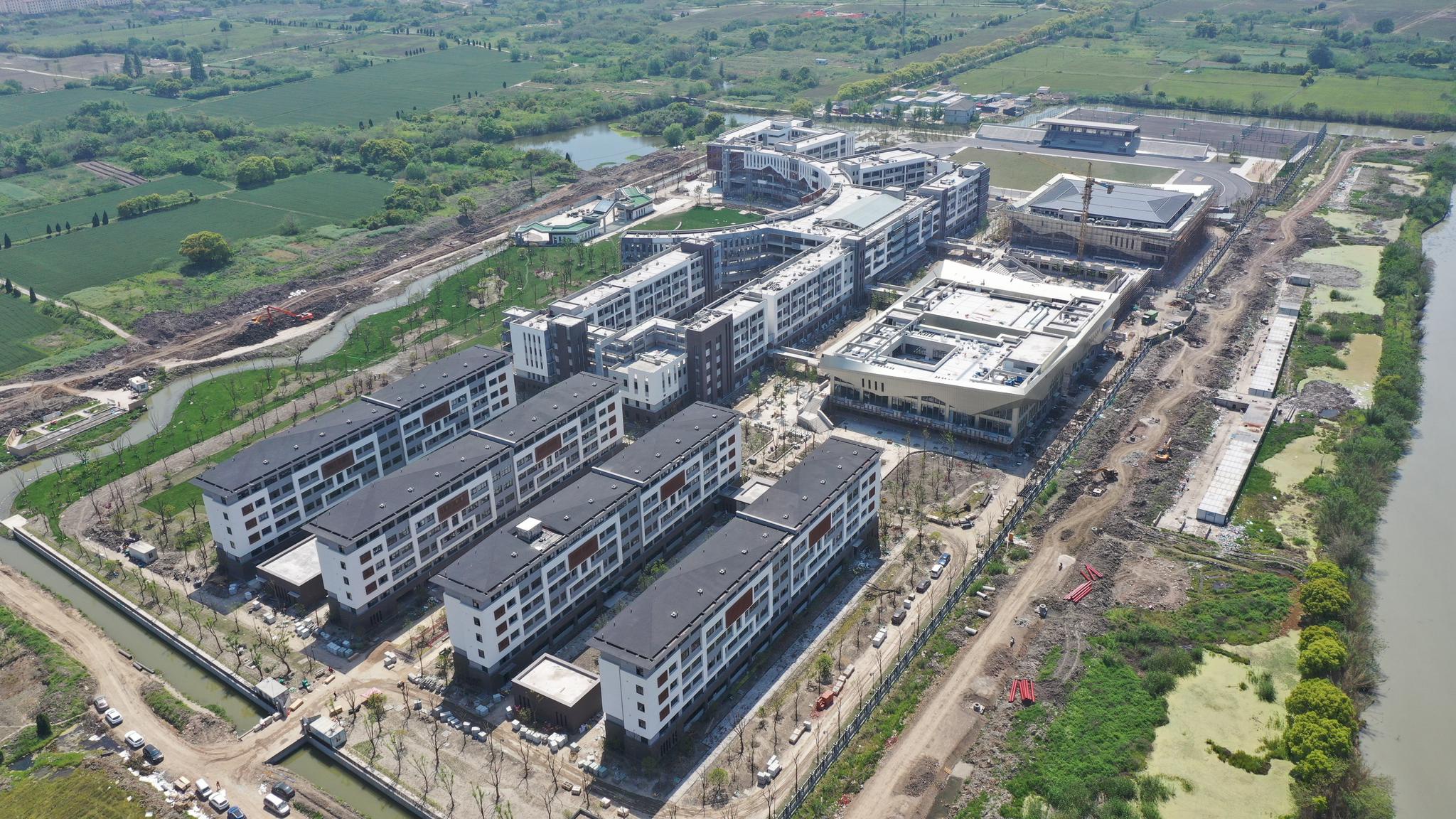 新南浔高中雏形初现