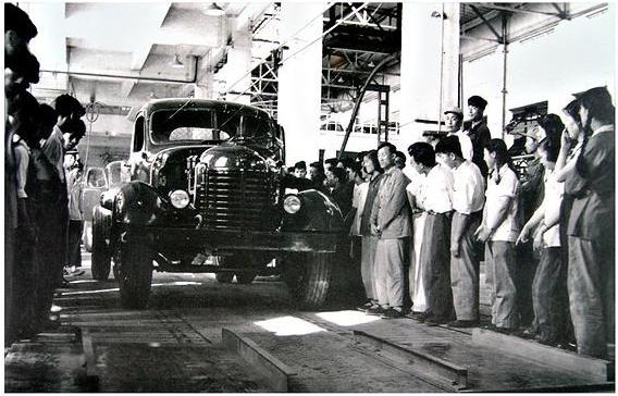 第一汽车制造厂首辆成品卡车