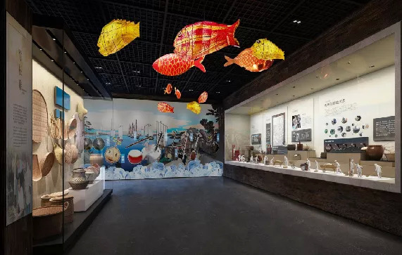 4月27日,华丽转身的中国海洋渔文化馆正式揭开她神秘的面纱