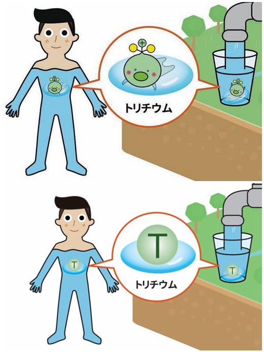 遭广泛批评后 日本政府修改“放射性氚”卡通形象